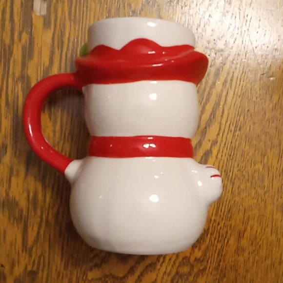 Pottery Barn Christmas Snowman Mug - Picture 4 of 7